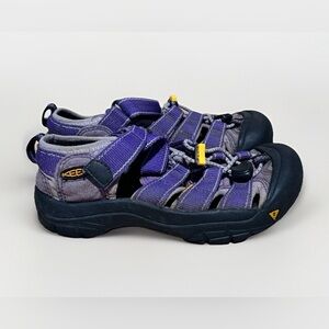 Keen Girls Kids 1Y Newport H2 Purple Sport Waterproof  Outdoor Sandals Size 1
